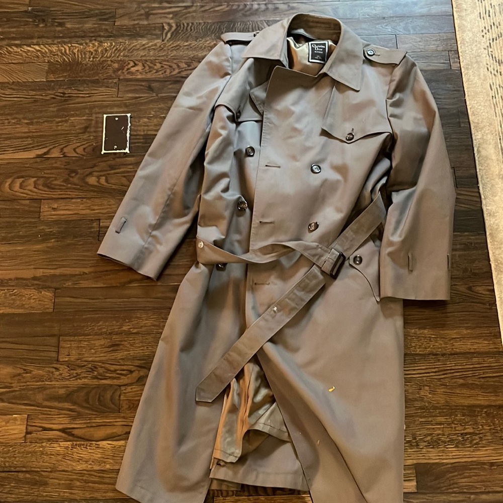 Christian Dior Monsieur trench coat